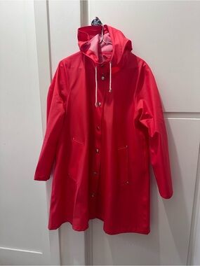 Stutterheim lightweight hooded raincoat